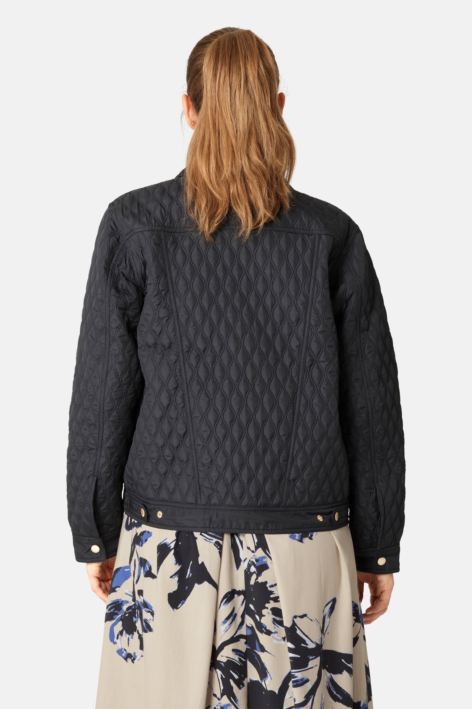 Steppmantel - Dark Indigo